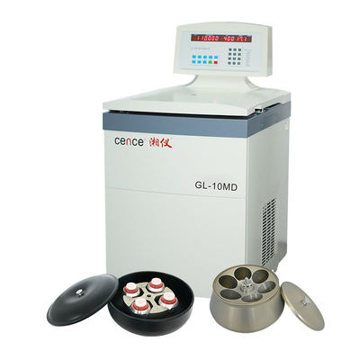 Laboratuvar Analizi için Yüksek Hızlı Kan Bankası Santrifüjü GL-10MD 5.5kW Güç