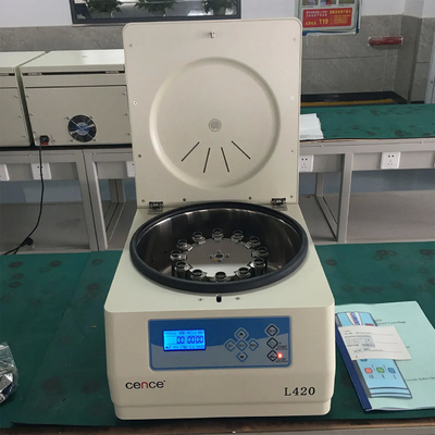Kan Serumu ve Plazma Klinik Masaüstü Laboratuvar Sentrifüjü L420 12x15ml Swing Rotor ile