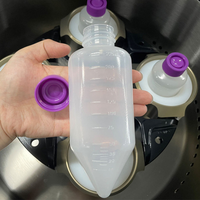 Sınıflandırma Yüksek Hızlı Sentrifüj Makinesi için 250ml Konik Tüp