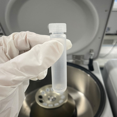 Yüksek Hızlı Tıbbi Malzemeler PPCO malzemesi ve kapağı olan 10ml yuvarlak alt test tüpü