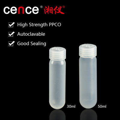Beckman Merkezci Uyumlu 30ml PP PPCO Test tüpü Max RCF 50000xg Boyutu 25.5 x 94.3mm
