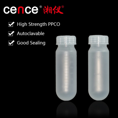 Yüksek Hızlı Merkezicilik ve Sürekli Ayrım için 100ml PP Merkezici Tüp