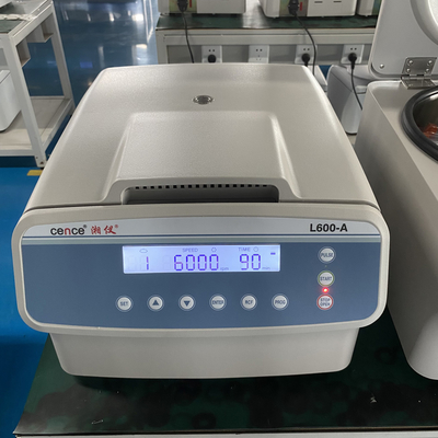 Cence L600-A Low Speed Centrifuge 6000rpm 12x15ml Angle Rotor