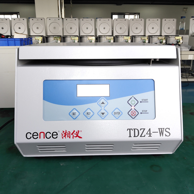 Cence TDZ4-WS Düşük Hızlı Merkezci 4000 RPM 2200xg 4 Rotor ile