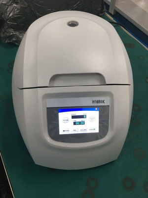 H1650K Laboratuvar Merkezci 16500 r/min Maksimum Hız 12x5ml Kapasite