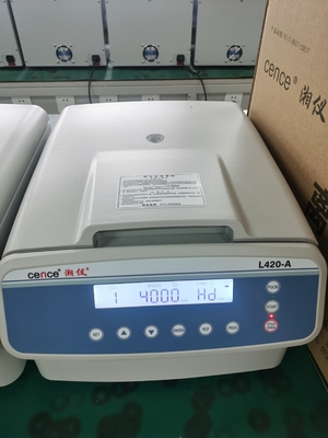 Cence L420-A Düşük Hızlı Merkezci 4200 rpm 2760xg Maksimum Kapasite