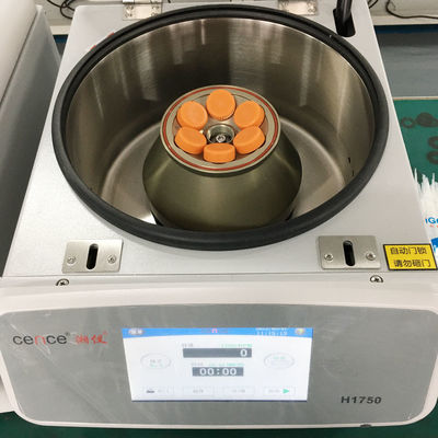 Tabletop High Speed Centrifuge H1750R with 18500rpm Max Speed 29302xg Max RCF and 4x100ml Swing Rotor
