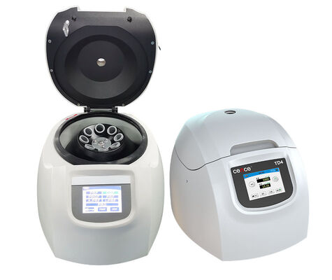 PRP Centrifuge TD4 Low Speed Centrifuge with 4000r/min Max Speed 1980xg RCF and 100W Power Consumption
