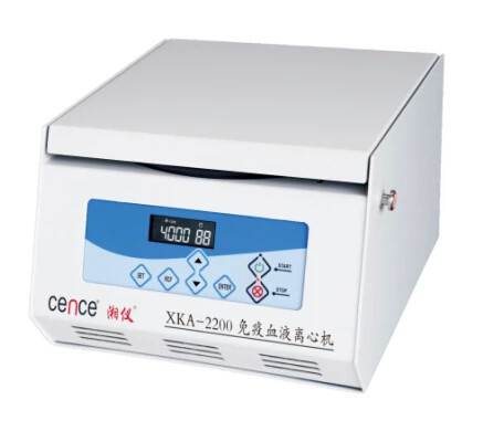 XKA-2200 Bağışıklık hematolojisi CENCE Merkezci Bağışıklık Test Sistemi 330*375*250mm 16KG