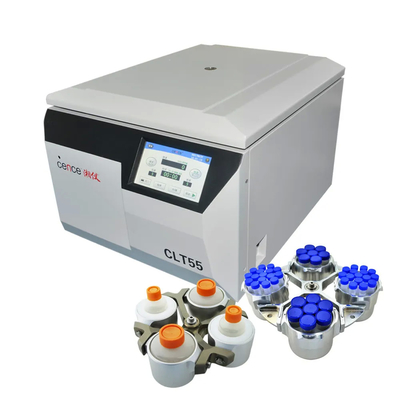 CLT55 Tıbbi Laboratuvar Sentrifüj Çöp Rotoru ile Benchtop Klinik Sentrifüj Makinesi