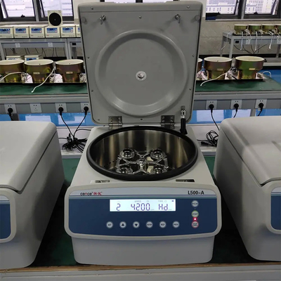 Benchtop santrifüj makinesi Swing rotoru ile kan ayrımı L500-A