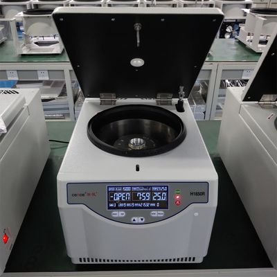 H1650R Model Tezgah Üstü Yüksek Hızlı Soğutmalı Santrifüj, 16500rpm Maksimum Hız ve 21532xg Maksimum RCF
